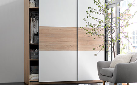 Zorg voor een georganiseerde garderobe