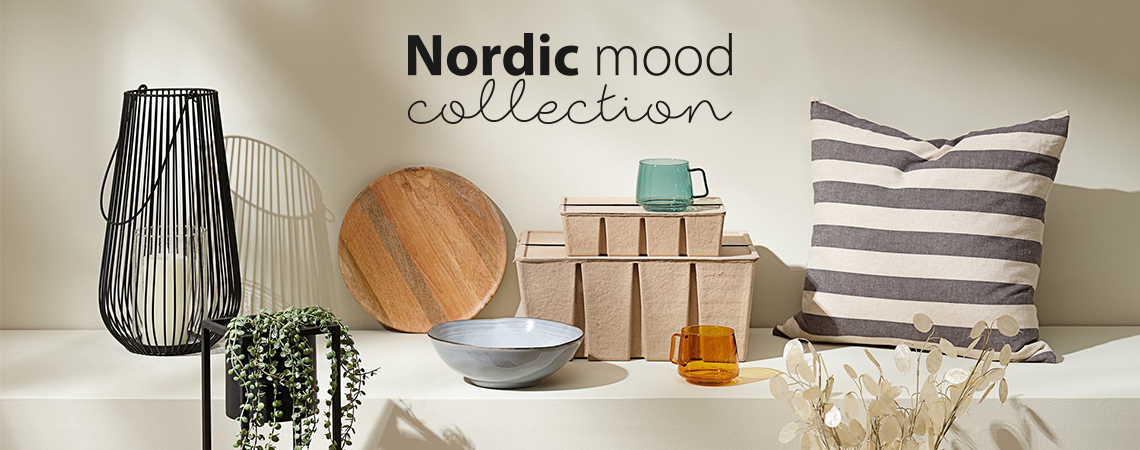 La nouvelle collection Nordic Mood rétablit l'harmonie et la tranquillité.