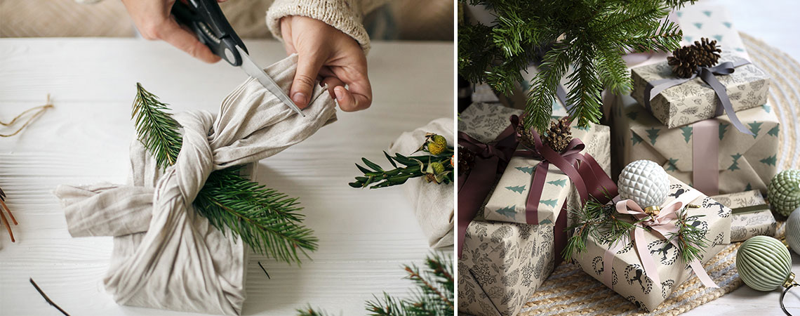 6 façons créatives d’emballer vos cadeaux de Noël