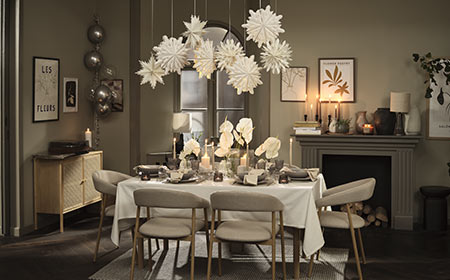 Dek een feestelijke tafel op voor oudejaarsavond