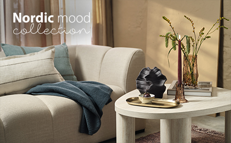 Haal de natuur in je woonkamer met de New Nordic Mood collectie.
