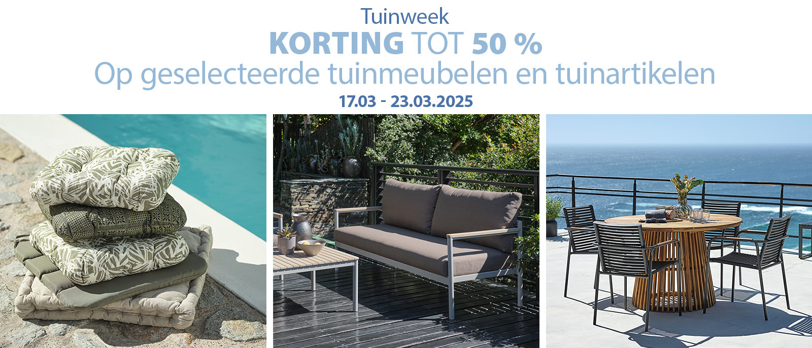 Tuinweek | 20-50% korting