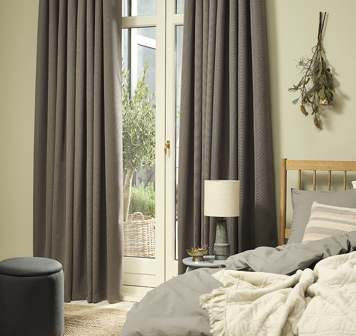 KVINGLA dimmend gordijn Dimmend gordijn in slaapkamer