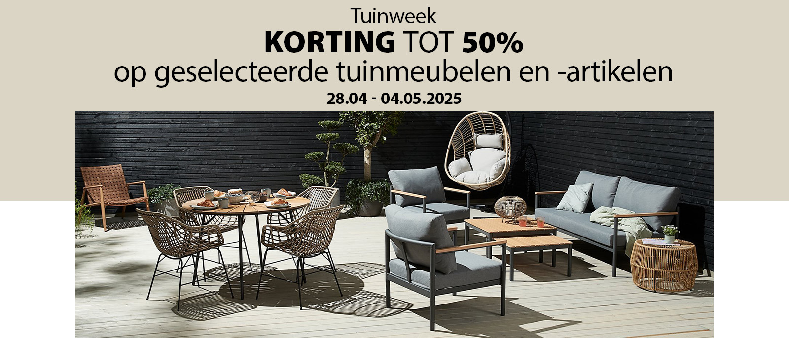 Tuinweek | 20-50% korting Tuinweek | 20-50% korting