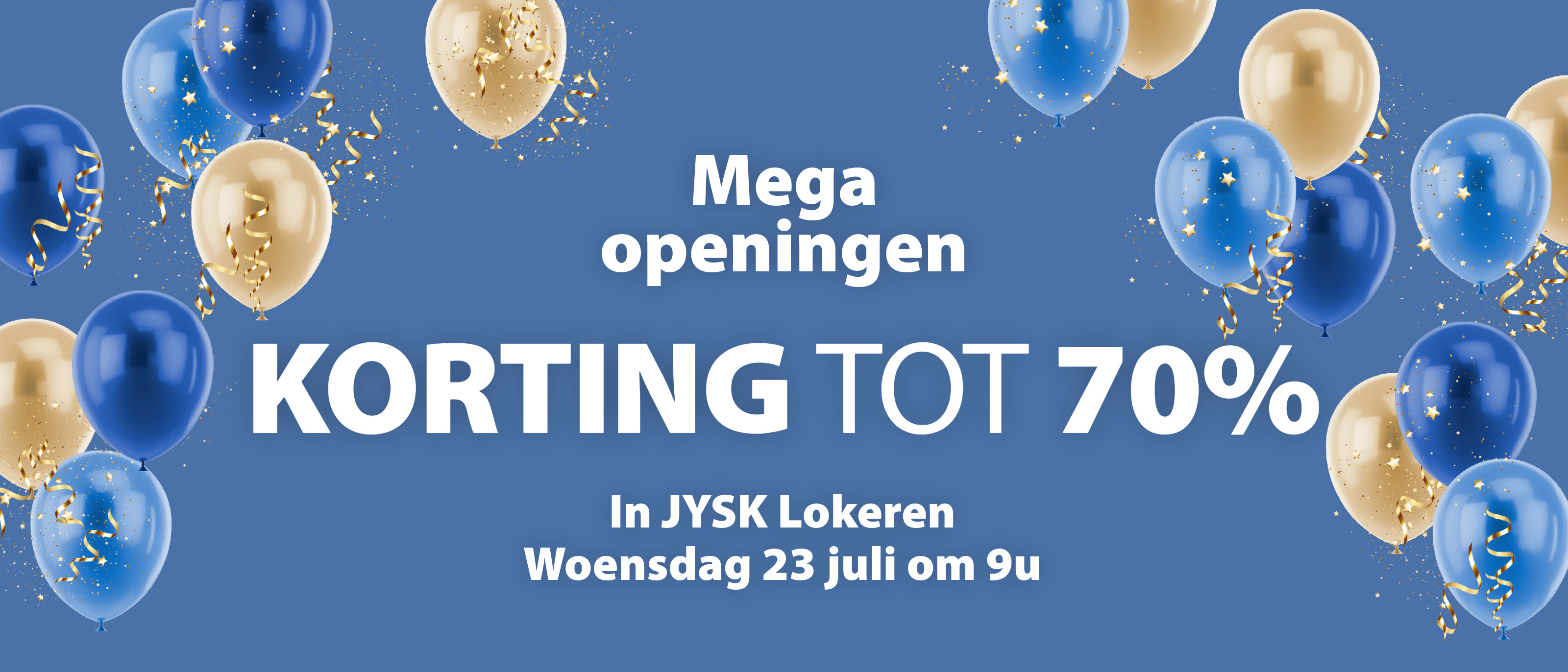 Mega opening Lokeren | 23 juli Mega opening Lokeren | 23 juli
