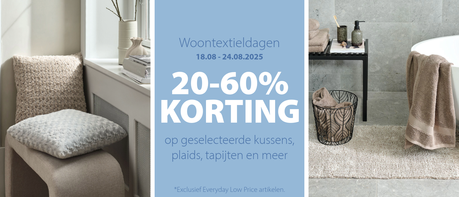 Woontextieldagen | 20-60% korting