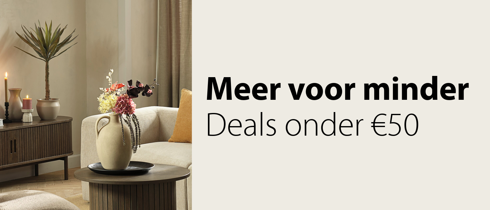 Meer voor minder: deals onder €50 Meer voor minder: deals onder €50