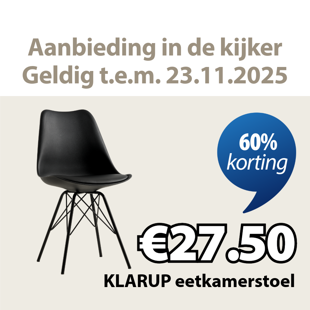 KLARUP| 60% korting