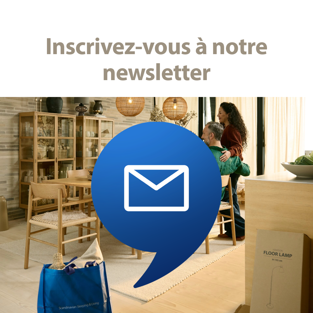 Inscrivez-vous à notre newsletter