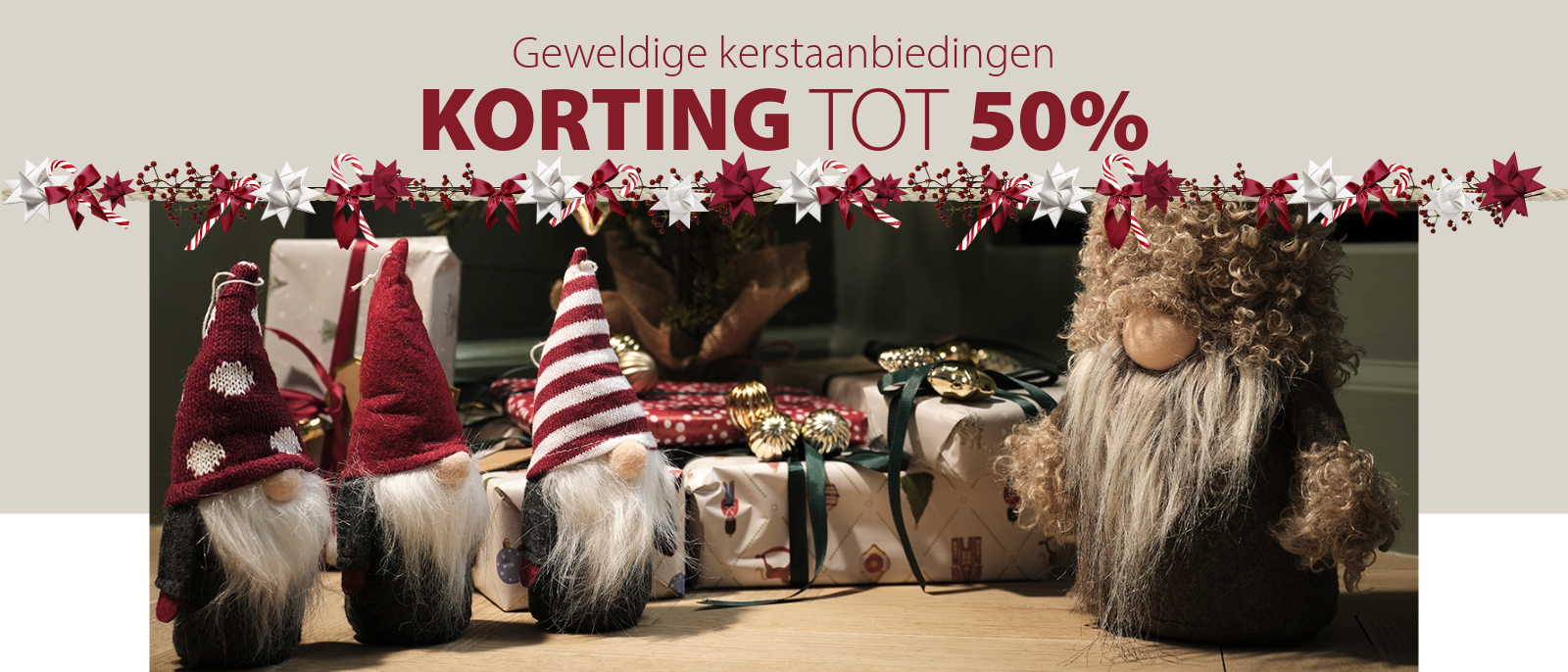 Geweldige kerstaanbiedingen | Korting tot 50%