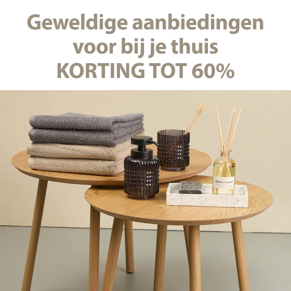 Geweldige aanbiedingen voor bij je thuis | Korting tot 60%