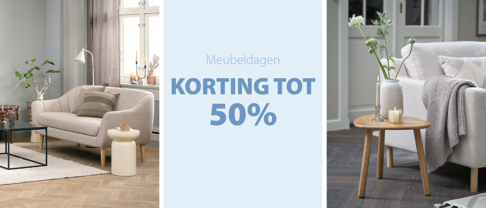 Meubeldagen | korting tot 50%