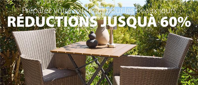 Réductions jusqu'à 60%