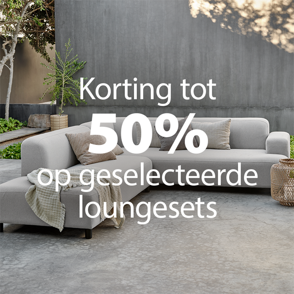 GESELECTEERDE LOUNGESETS TOT 50% KORTING