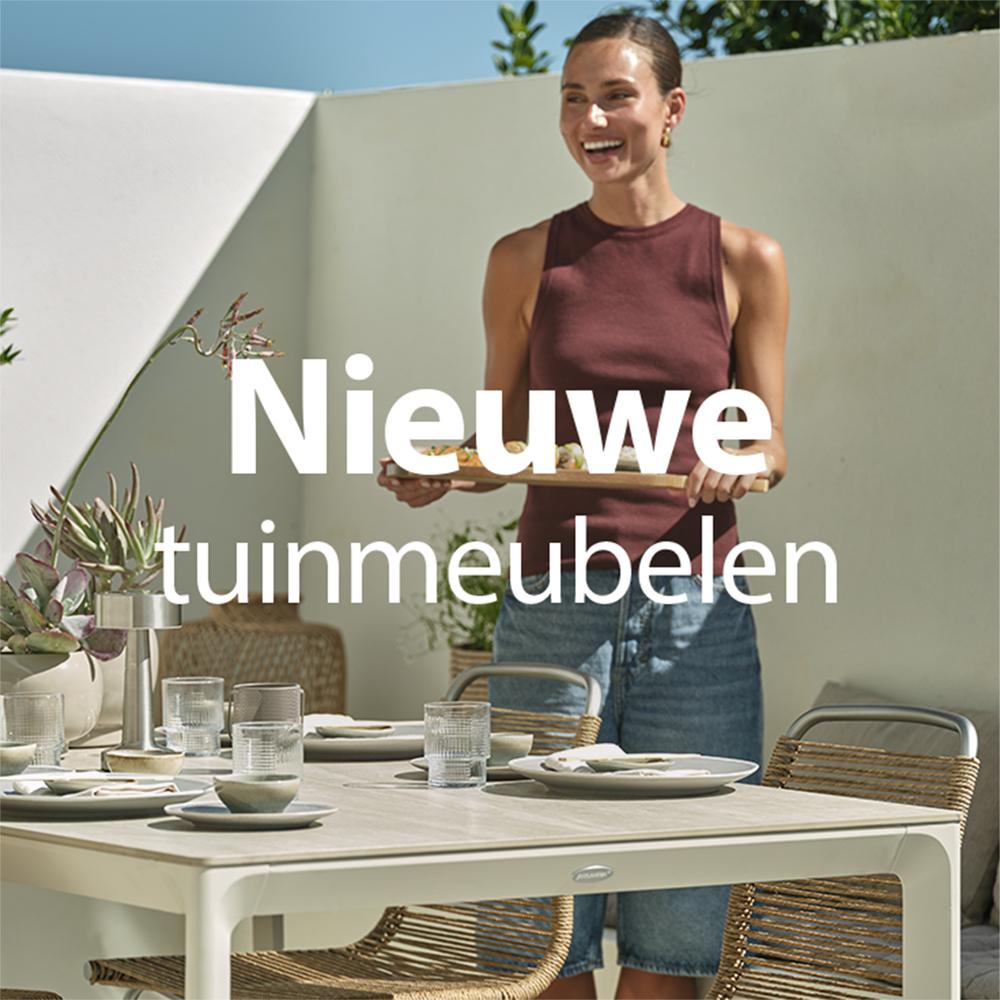 nieuwe tuinmeubelen