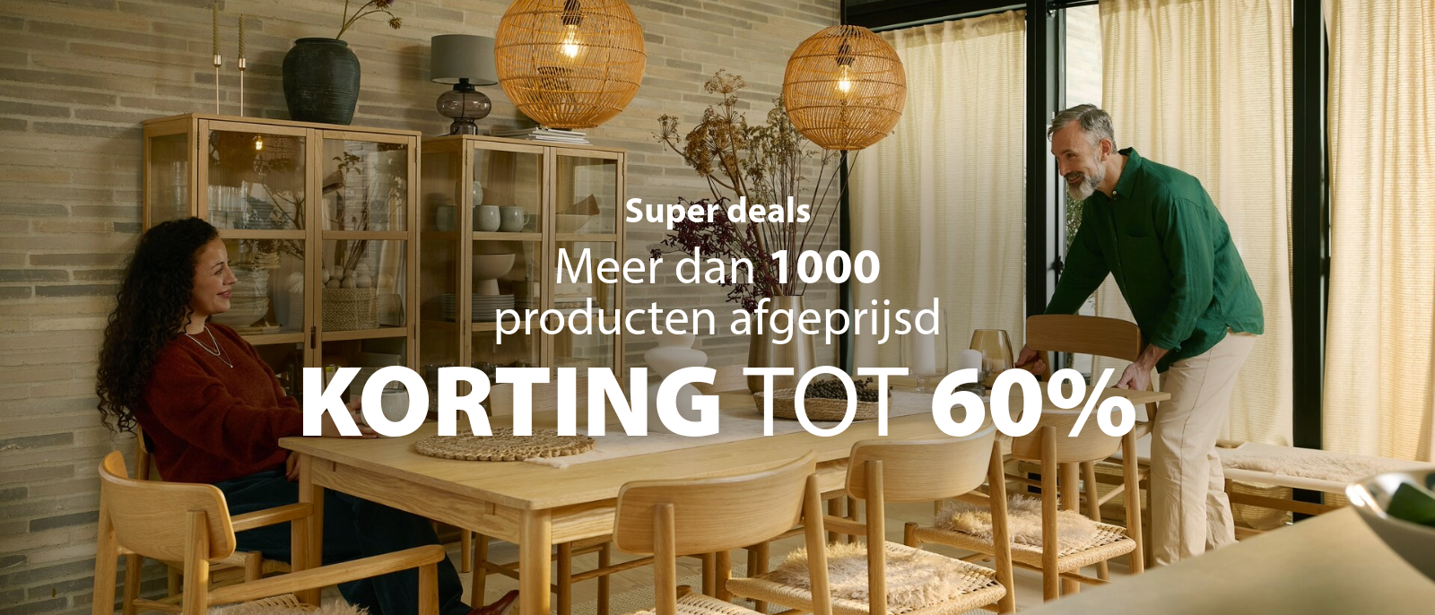 SUPER DEALS | KORTING TOT 60%