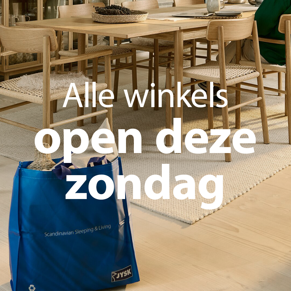 Alle winkels open op zondag 12.04 