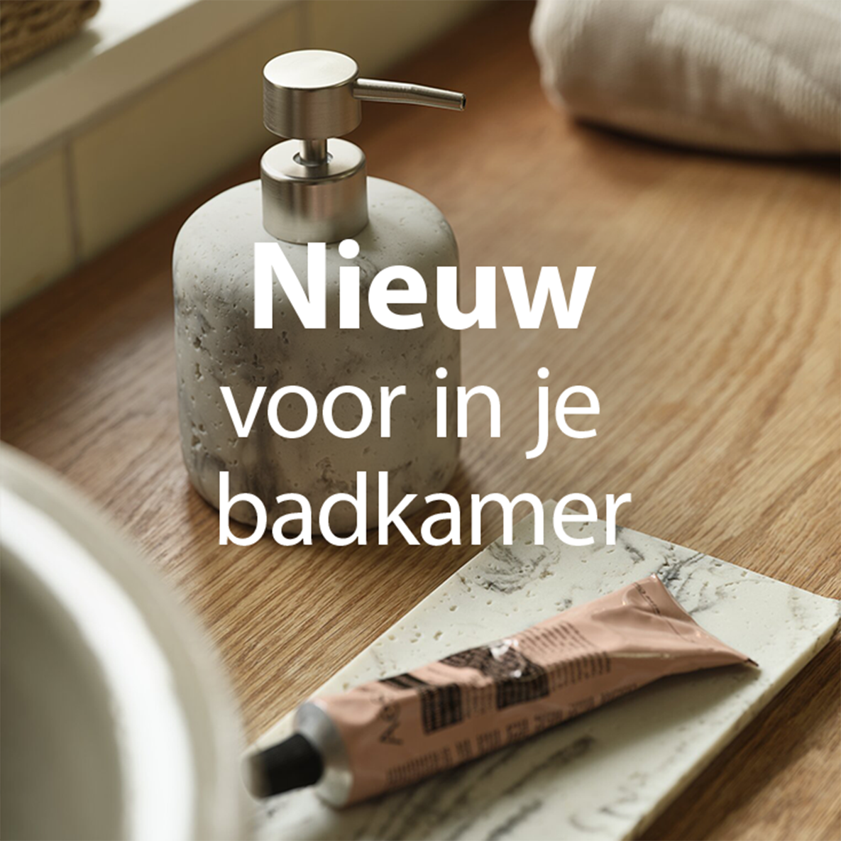 NIEUWS VOOR IN JE BADKAMER