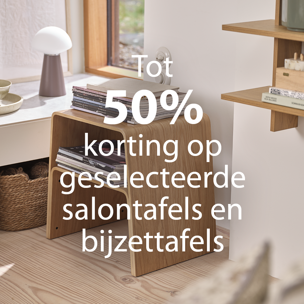 salon-en bijzettafels | korting tot 50%