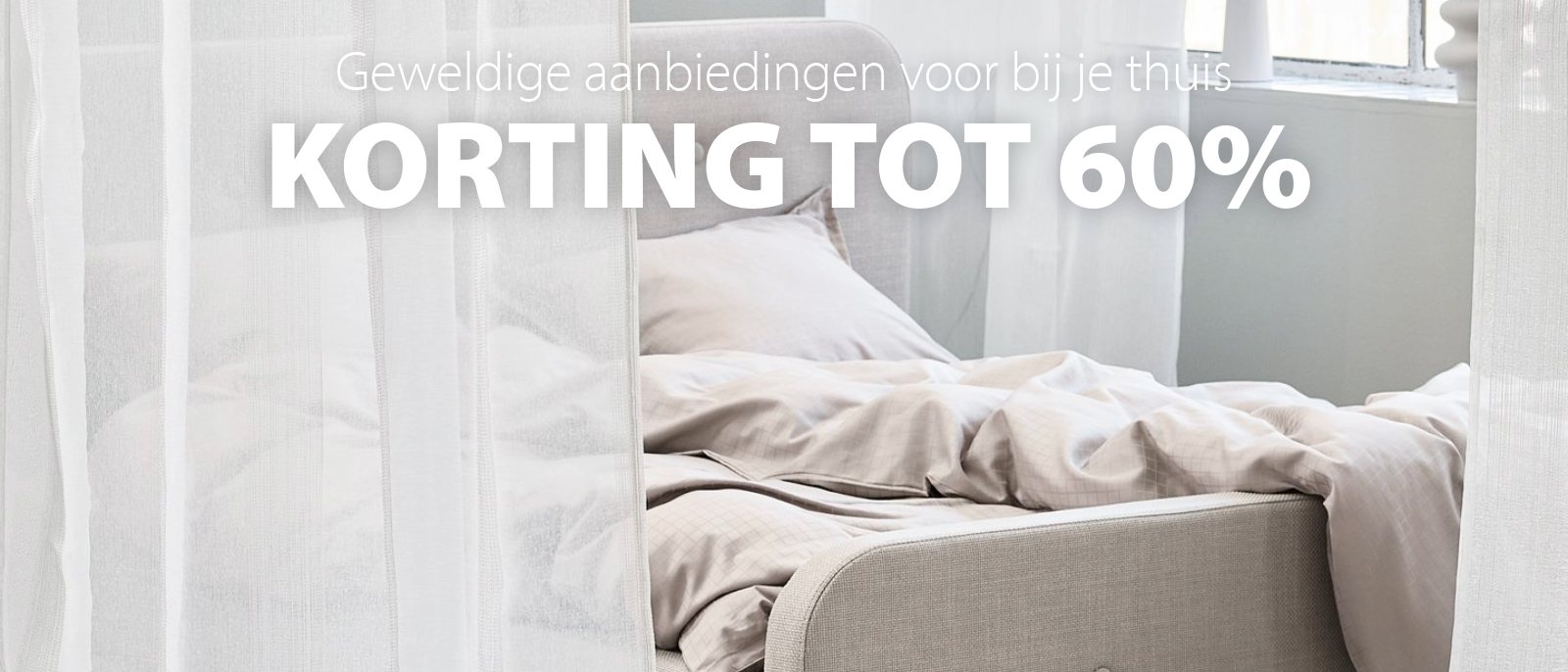 Geweldige aanbiedingen voor bij je thuis | KORTING TOT 60%