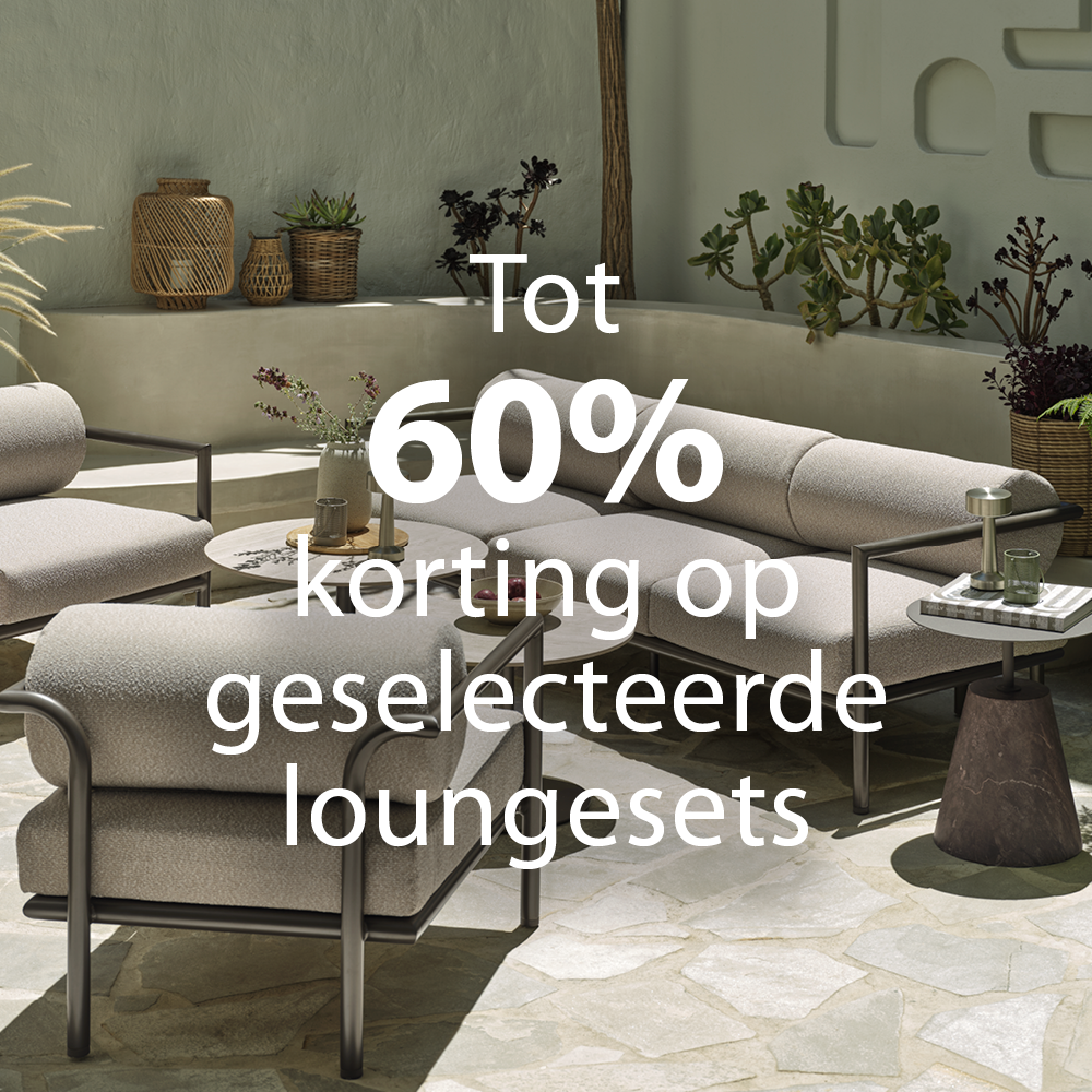 Tot 60% op geselecteerde loungesets