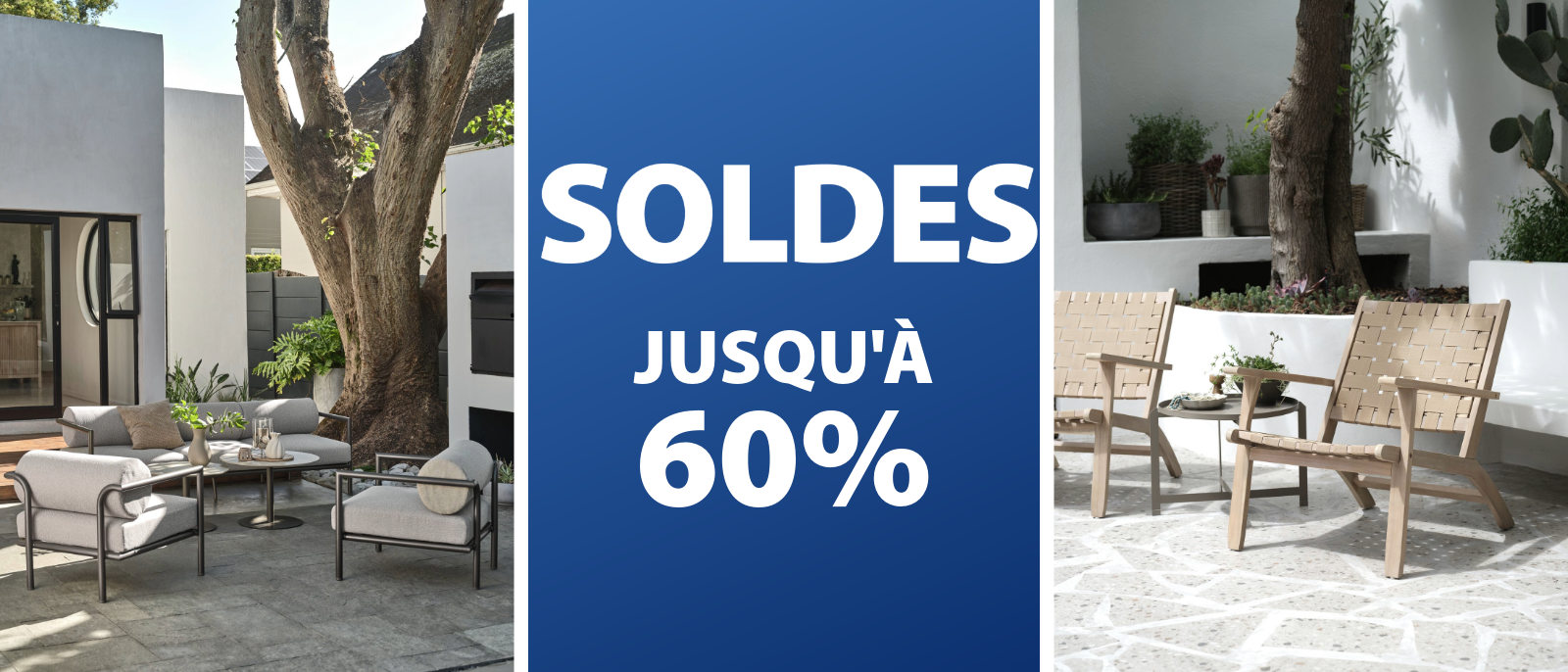 Soldes d'été jusqu'à 60 %