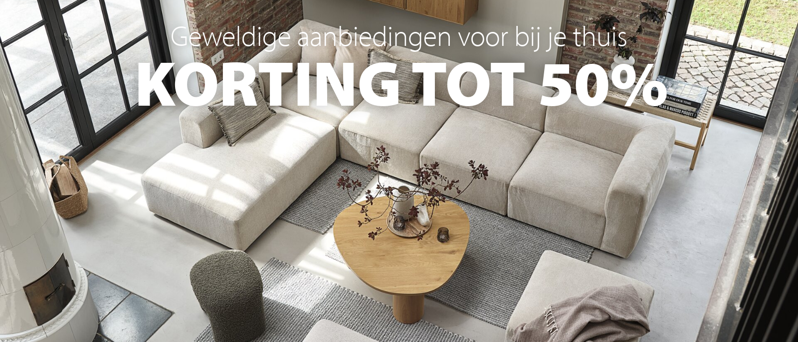 geweldige aanbiedingen voor bij je thuis | tot 50% korting