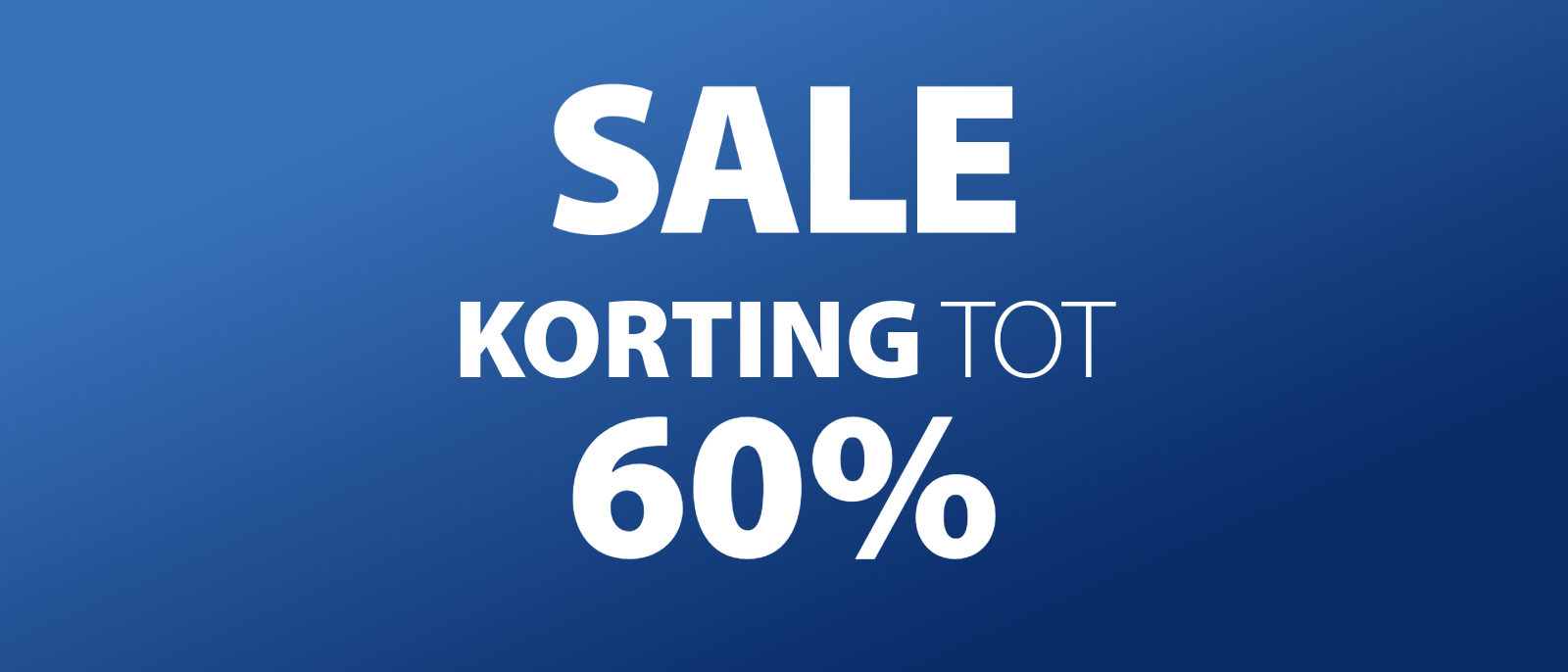 ZOMER SOLDEN | KORTING TOT 60%