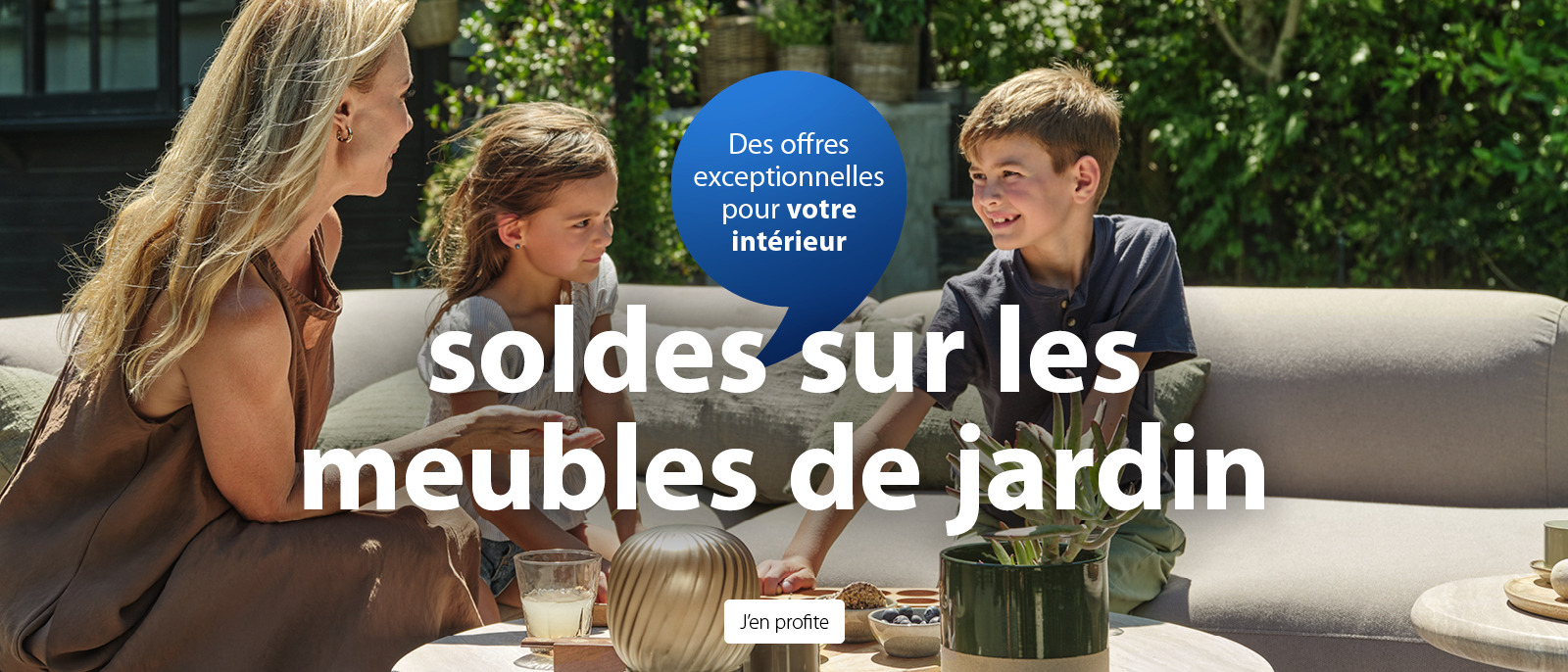  Des offres exceptionnelles pour votre intérieur - soldes sur les meubles de jardin