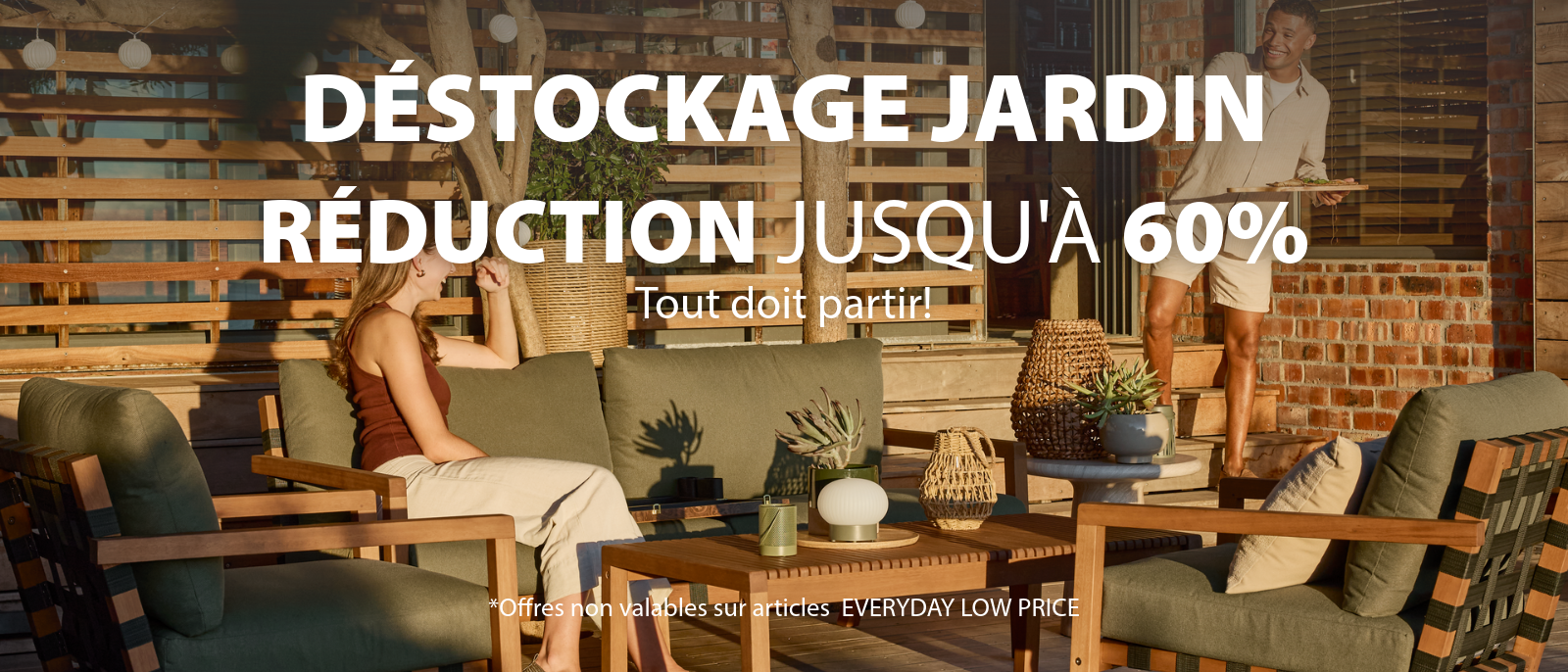 Déstockage jardin