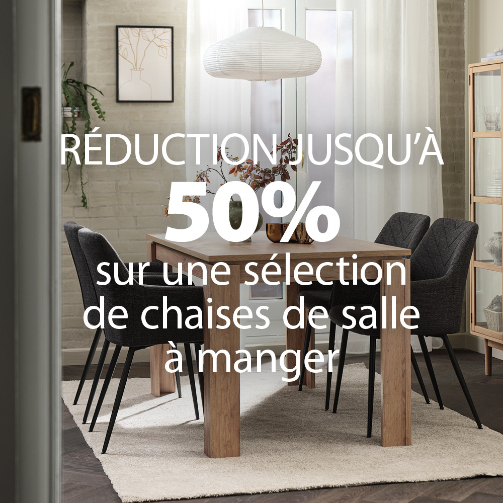 RÉDUCTIONS JUSQU'À 50%