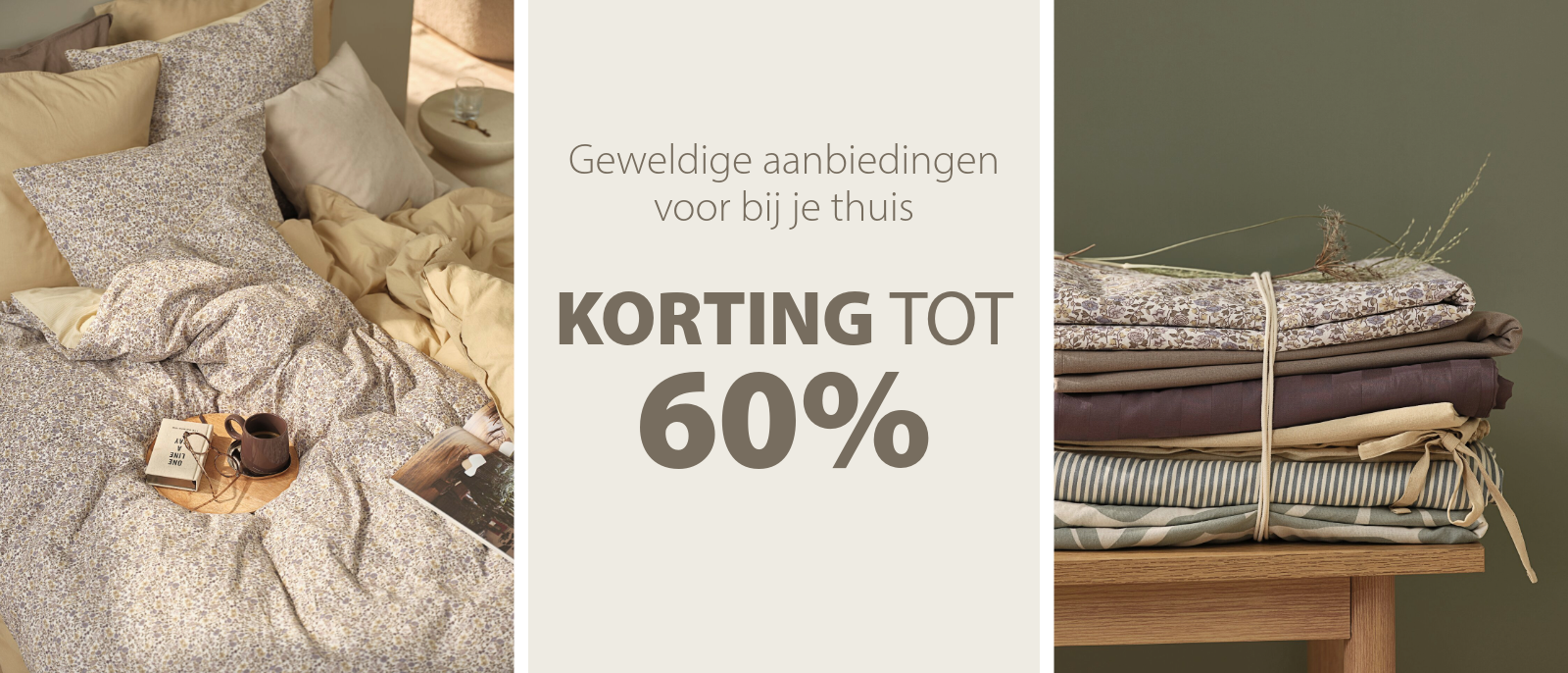 Geweldige aanbiedingen voor bij je thuis | KORTING TOT 60%