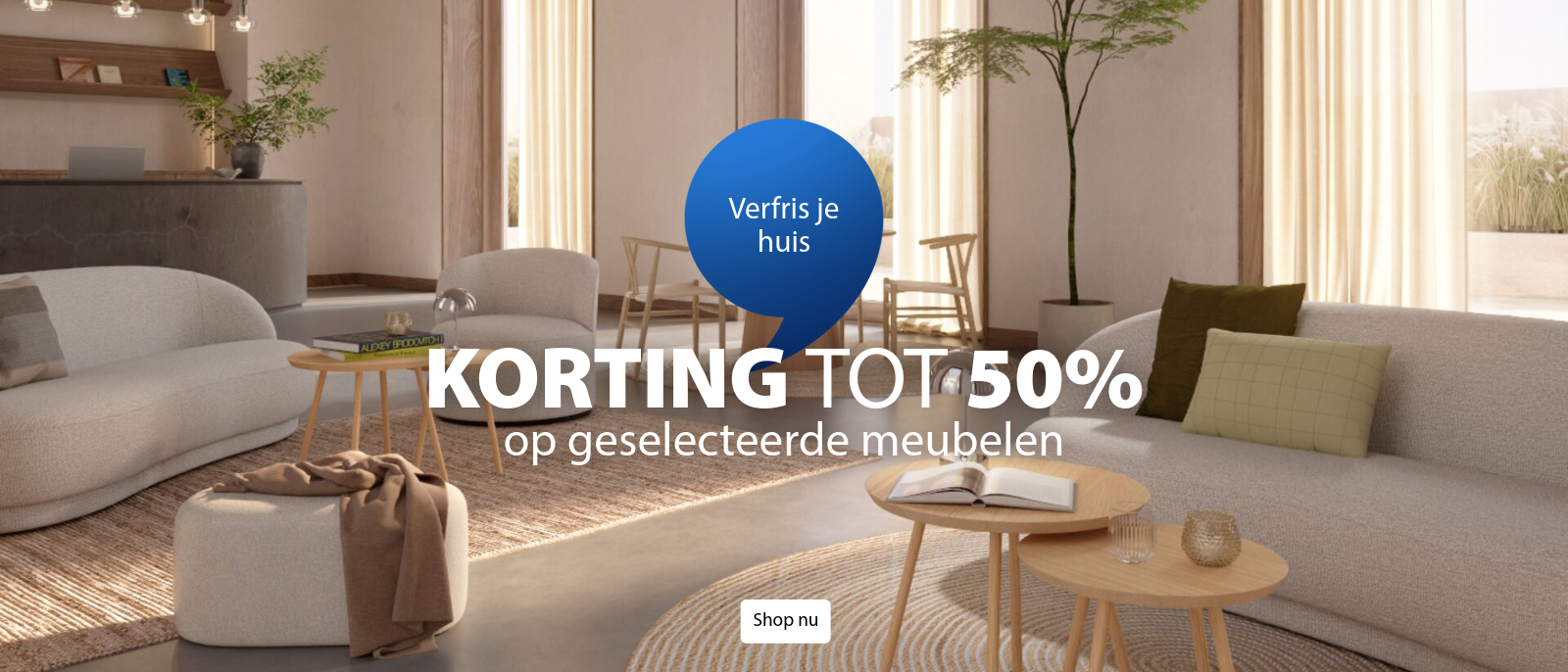 verfris je huis | KORTING TOT 50%