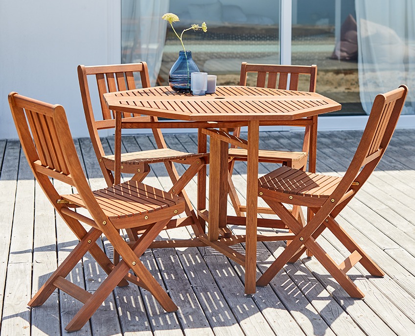 De mooiste houten tuinmeubelen voor uw terras JYSK