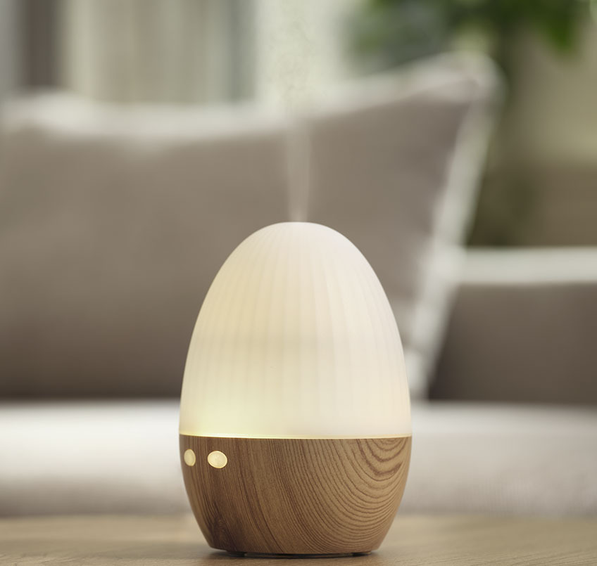 Diffuseur avec lumière blanche