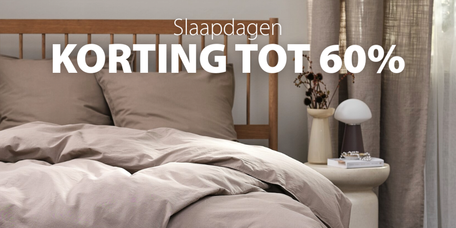 Slaapdagen | korting tot 60%