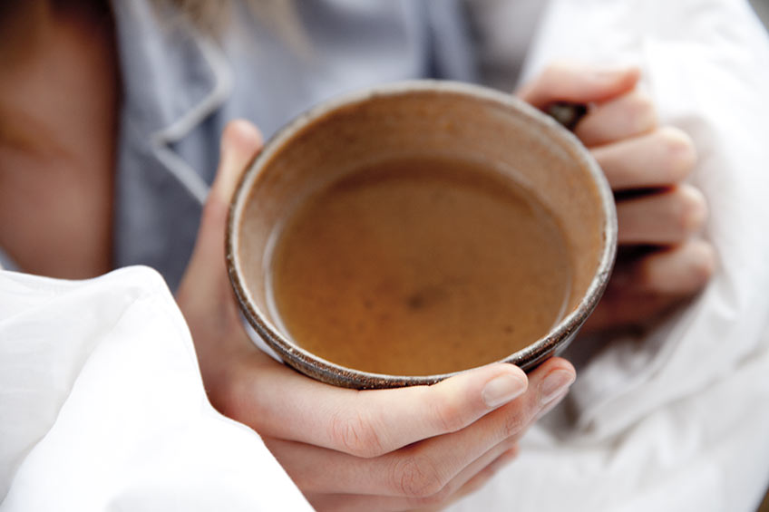 Slaaptips voor B-mensen - neem thee in plaats van koffie
